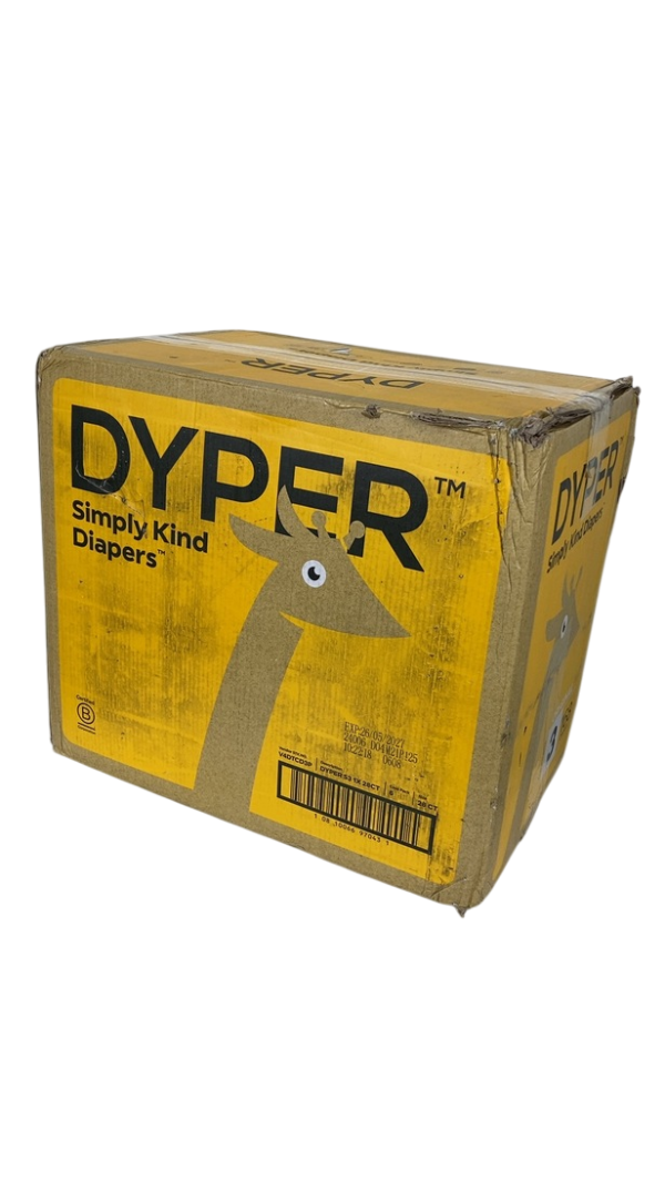 DYPER Bamboo Diaper Box, 3, 16-28 lbs, 168 count Online Hot Sale - Image 2