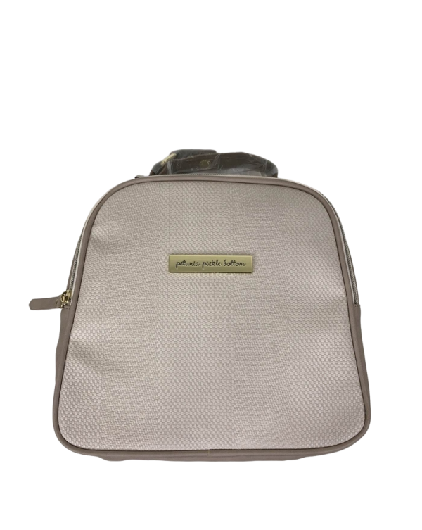 Petunia Pickle Bottom Tandem Bottle & Lunch Tote, Grey Matte Cable Stitch Hot on Sale