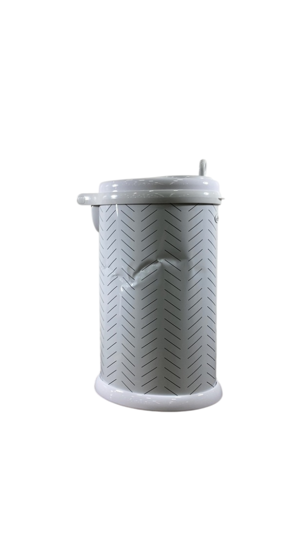 Ubbi Diaper Pail, Herringbone For Discount - Image 2